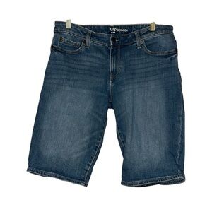 Gap Women’s Bermuda Jean Shorts Jorts Stretch Size 6 28‎ Casual